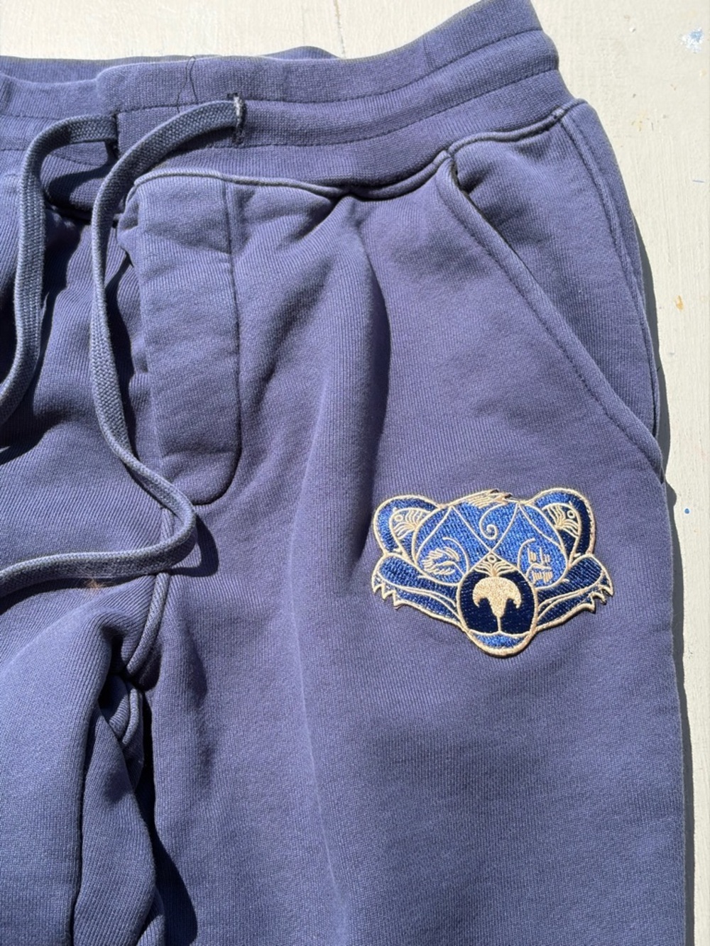 Women's Late Sunday Afternoon Joggers Blue S Active Casual Street USA LA City